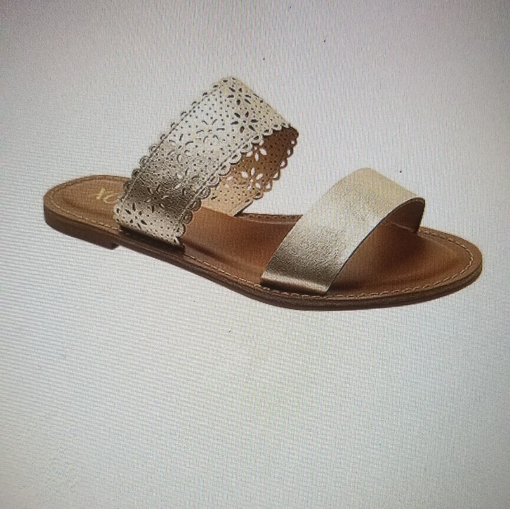 Brand New Gold Sandal